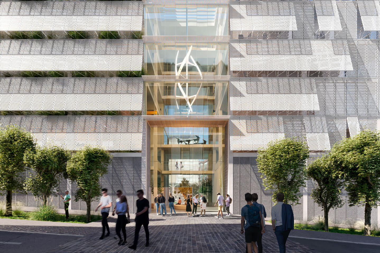 Research and Innovation Building | Díaz y Díaz Arquitectos, GOC.SA, 16uno Arquitectos