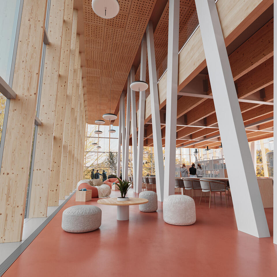 LIBRARY contest, MONTECARMELO, MADRID