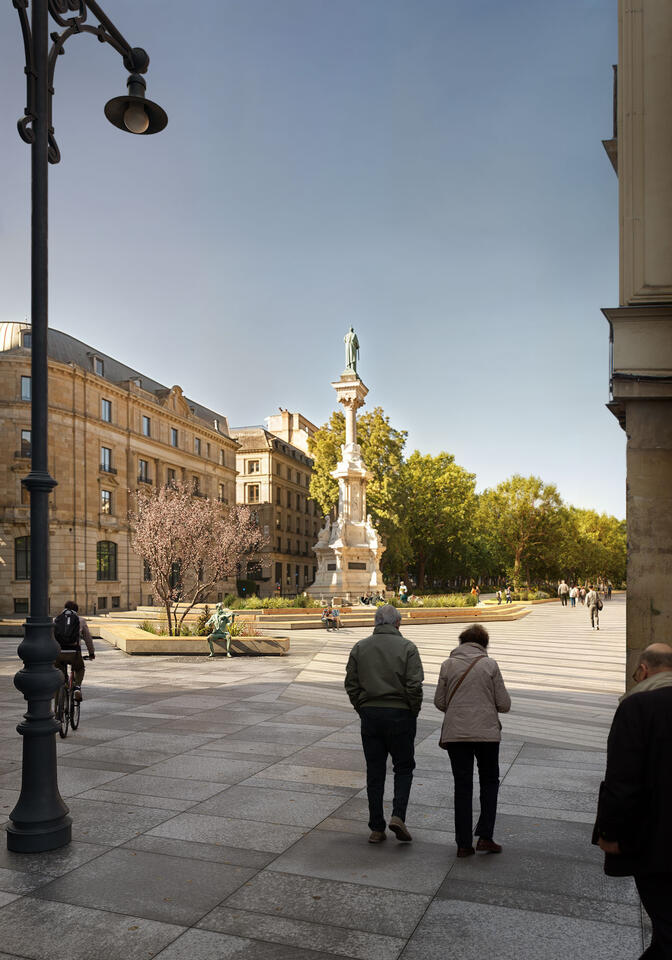 reurbanization of Paseo Sarasate | VI17, OAB, Okra