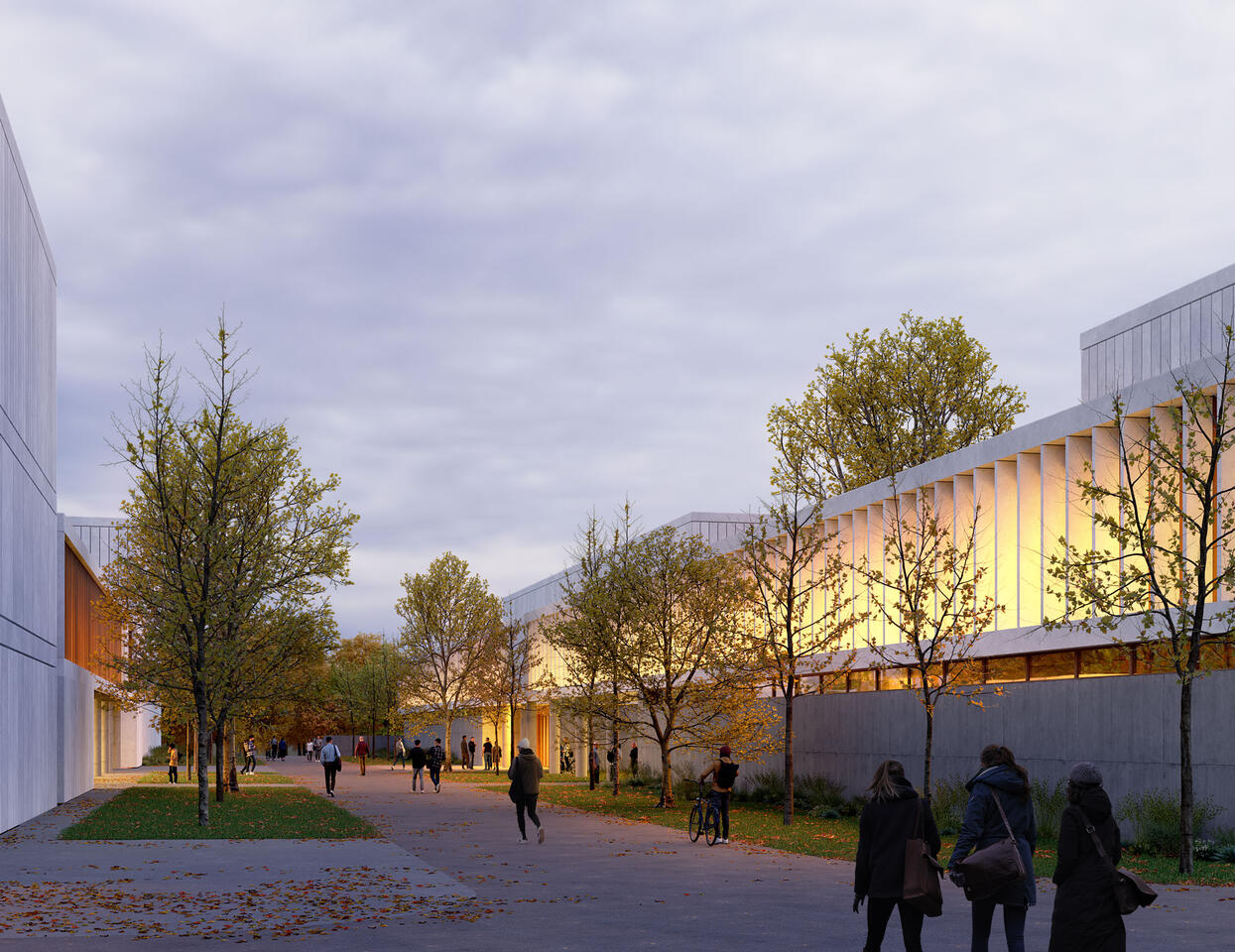 Virtual set at the Cidade das TIC | DIAZYDIAZ ARQUITECTOS